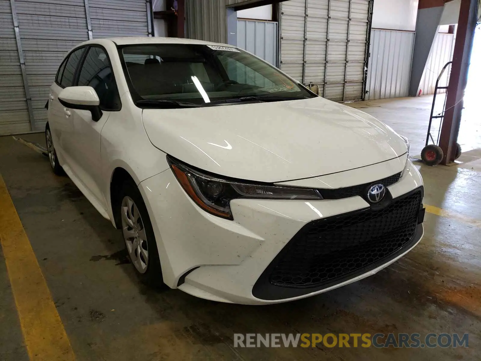 1 Photograph of a damaged car JTDEPMAEXMJ162947 TOYOTA COROLLA 2021