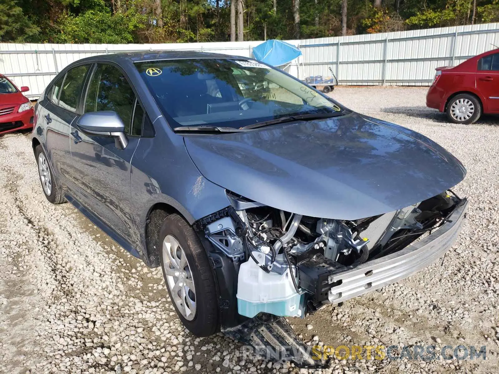 1 Photograph of a damaged car JTDEPMAEXMJ164469 TOYOTA COROLLA 2021