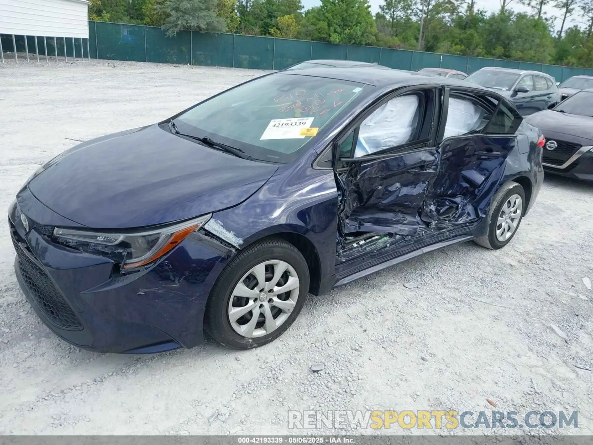 2 Photograph of a damaged car JTDEPMAEXMJ166626 TOYOTA COROLLA 2021