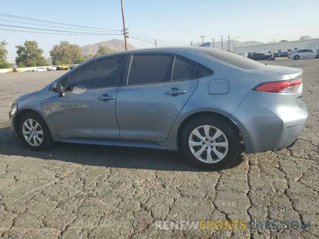 2 Photograph of a damaged car JTDEPMAEXMJ166965 TOYOTA COROLLA 2021