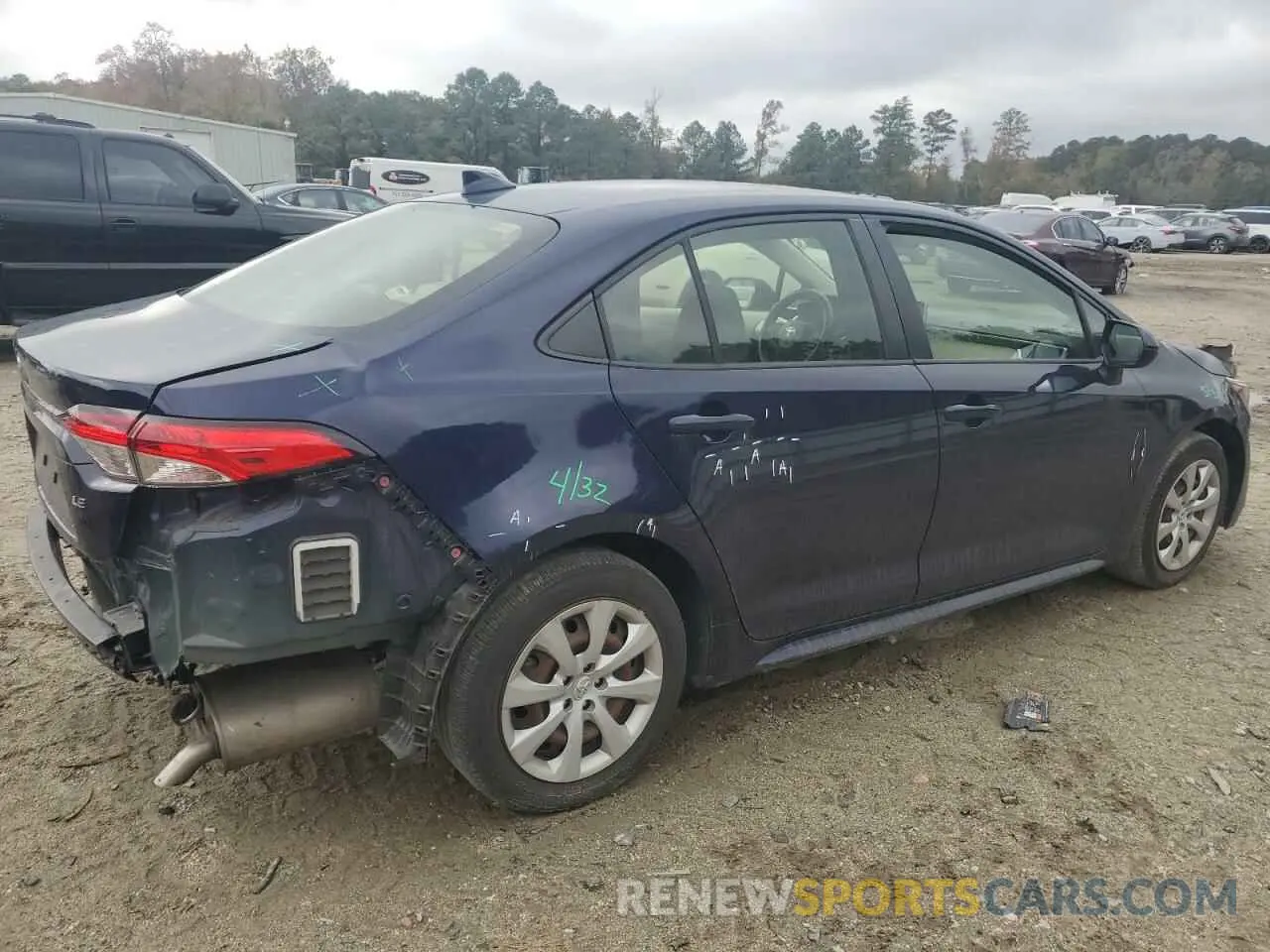 3 Photograph of a damaged car JTDEPMAEXMJ168389 TOYOTA COROLLA 2021