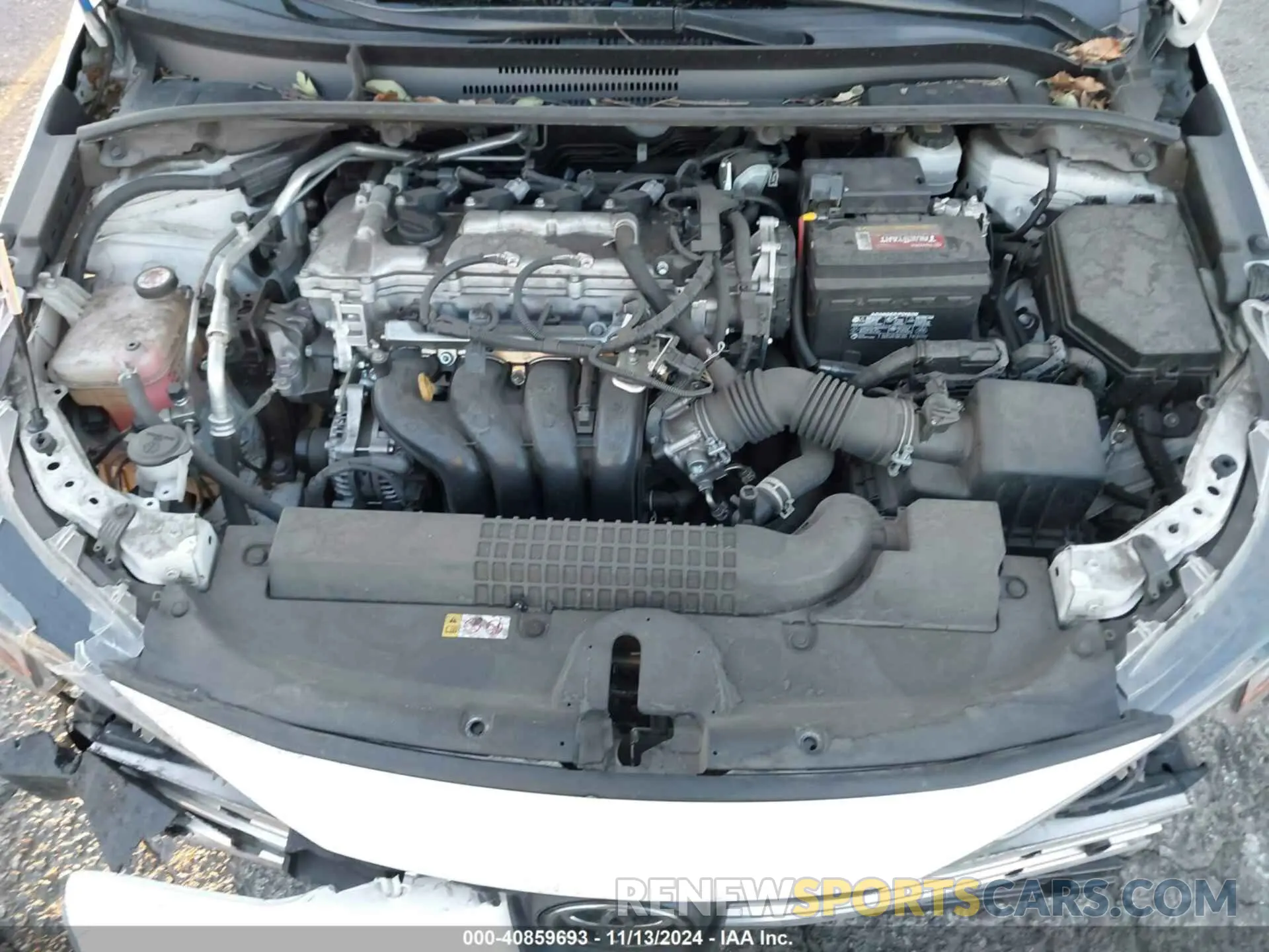 10 Фотография поврежденного автомобиля JTDEPMAEXMJ168554 TOYOTA COROLLA 2021