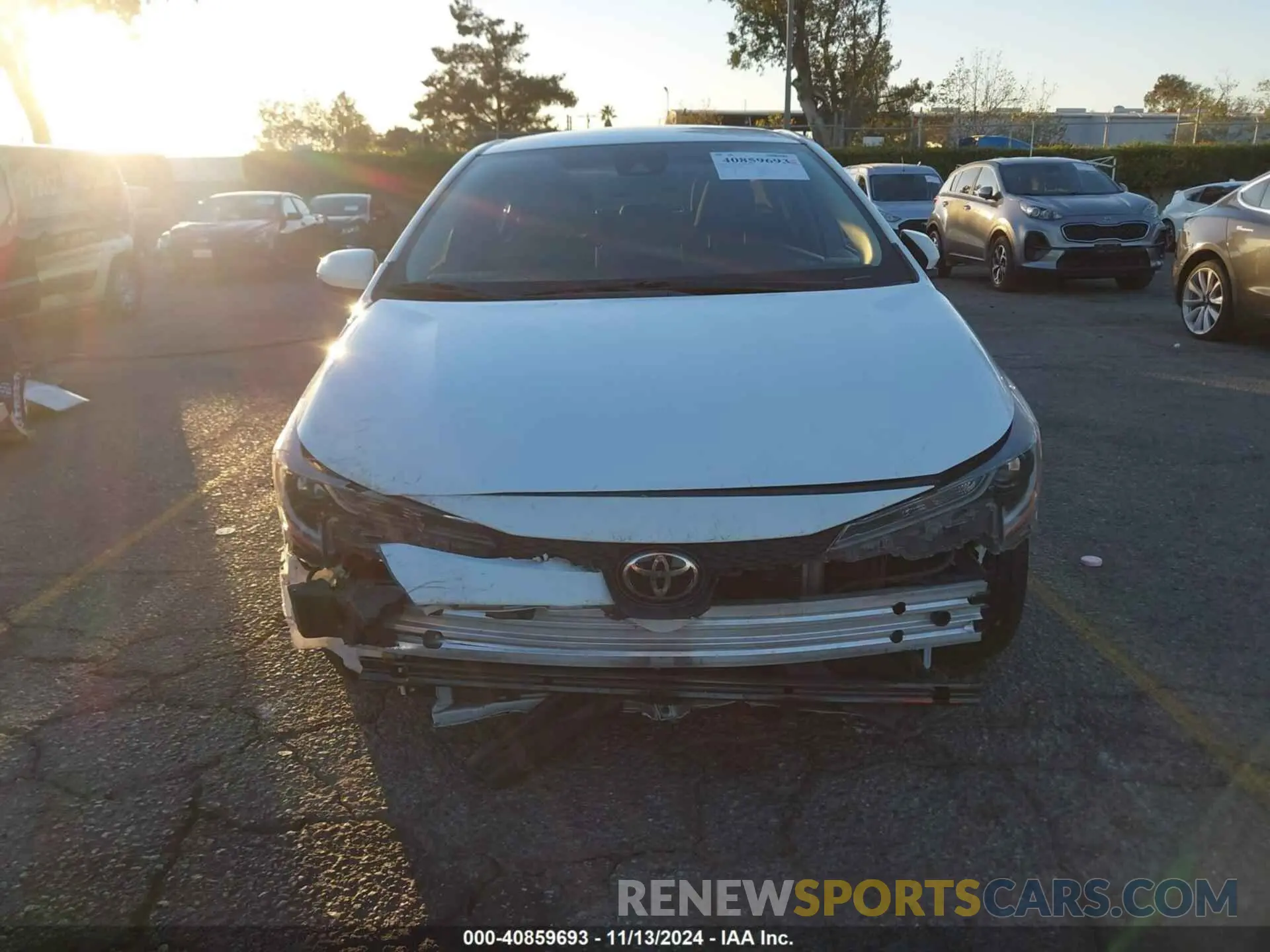 13 Фотография поврежденного автомобиля JTDEPMAEXMJ168554 TOYOTA COROLLA 2021