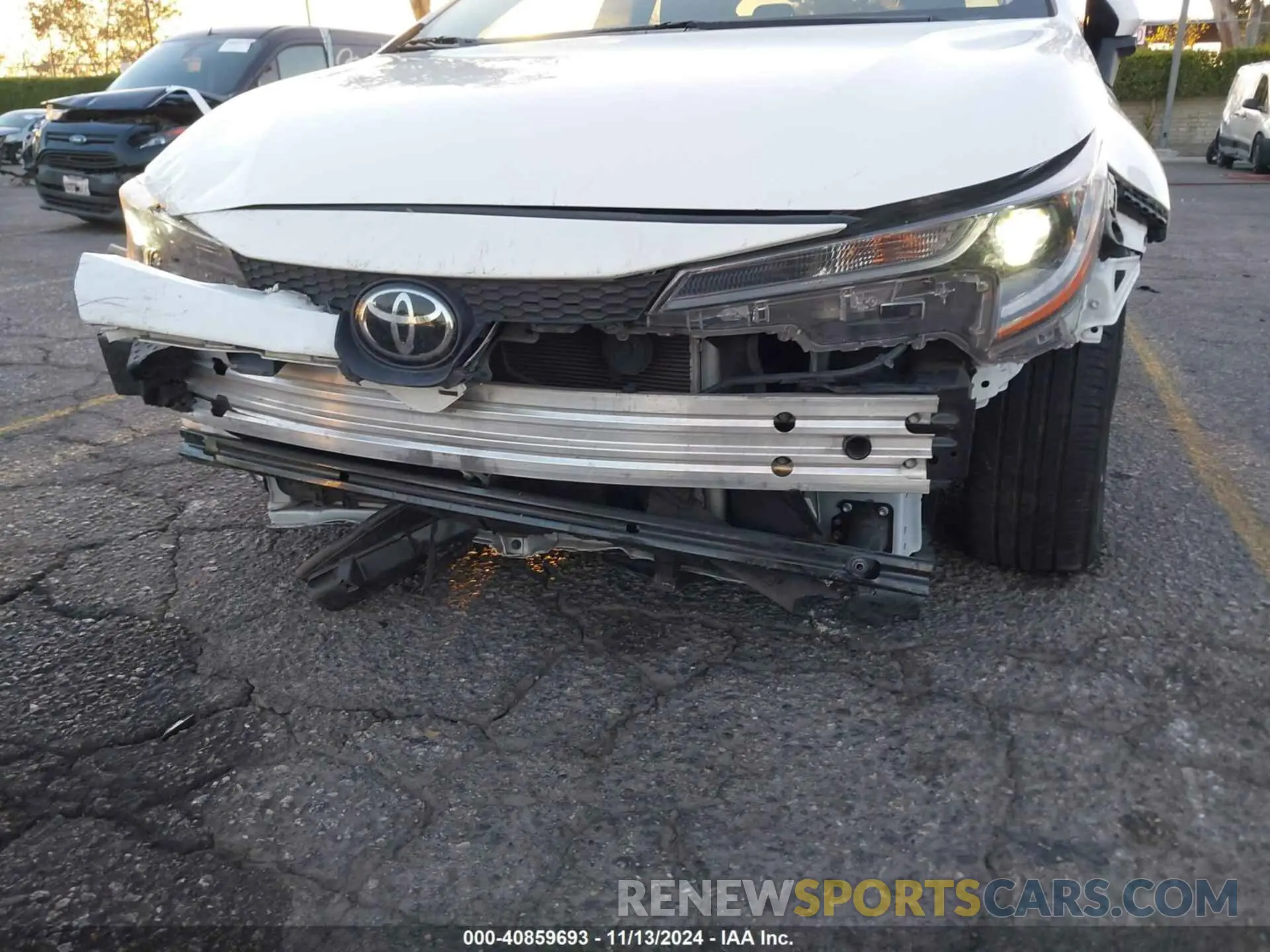6 Фотография поврежденного автомобиля JTDEPMAEXMJ168554 TOYOTA COROLLA 2021