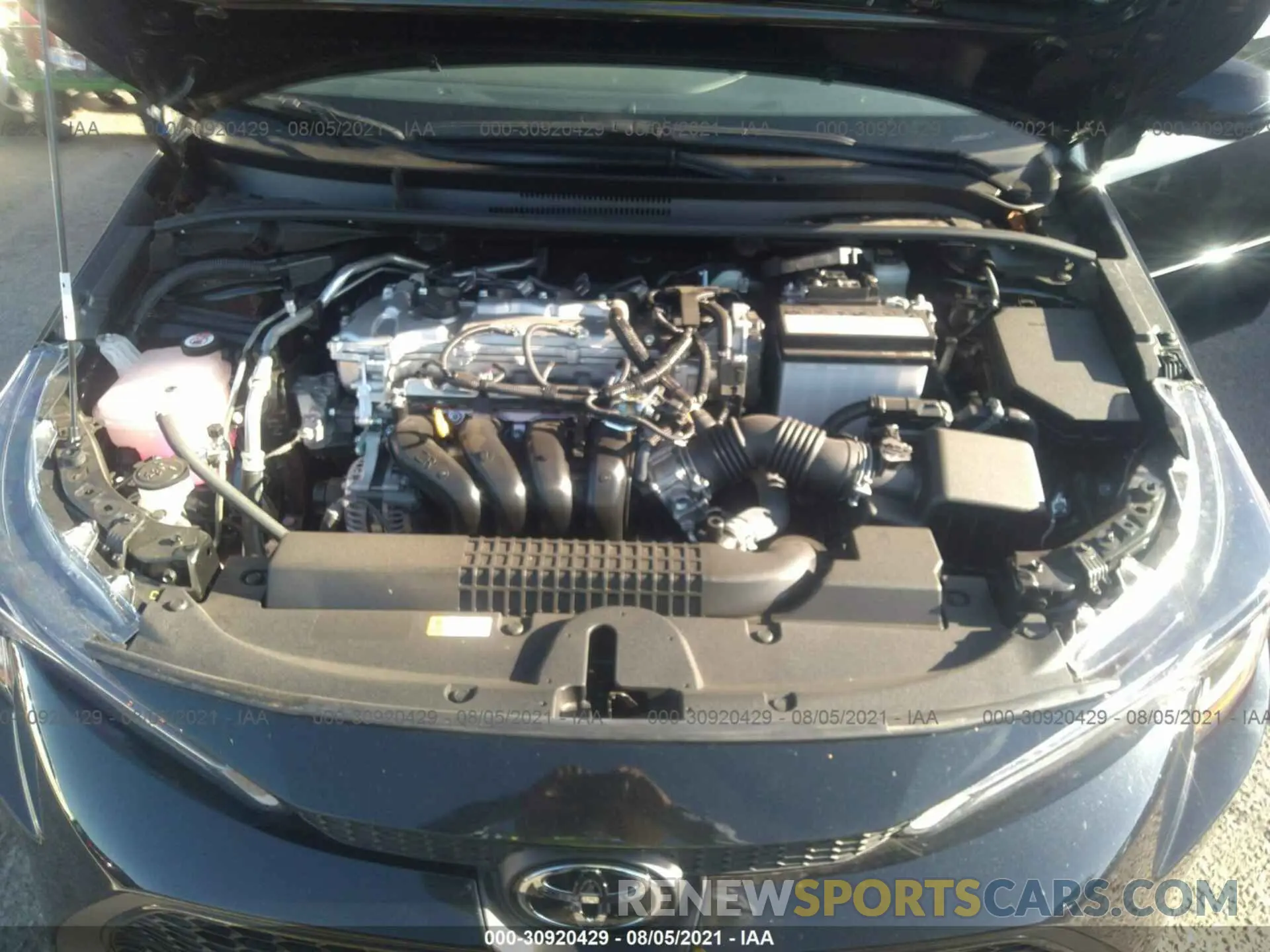 10 Photograph of a damaged car JTDEPMAEXMJ179912 TOYOTA COROLLA 2021