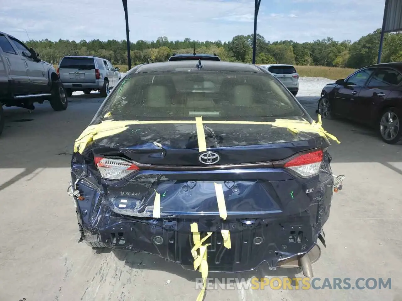 6 Photograph of a damaged car JTDEPMAEXMJ179960 TOYOTA COROLLA 2021