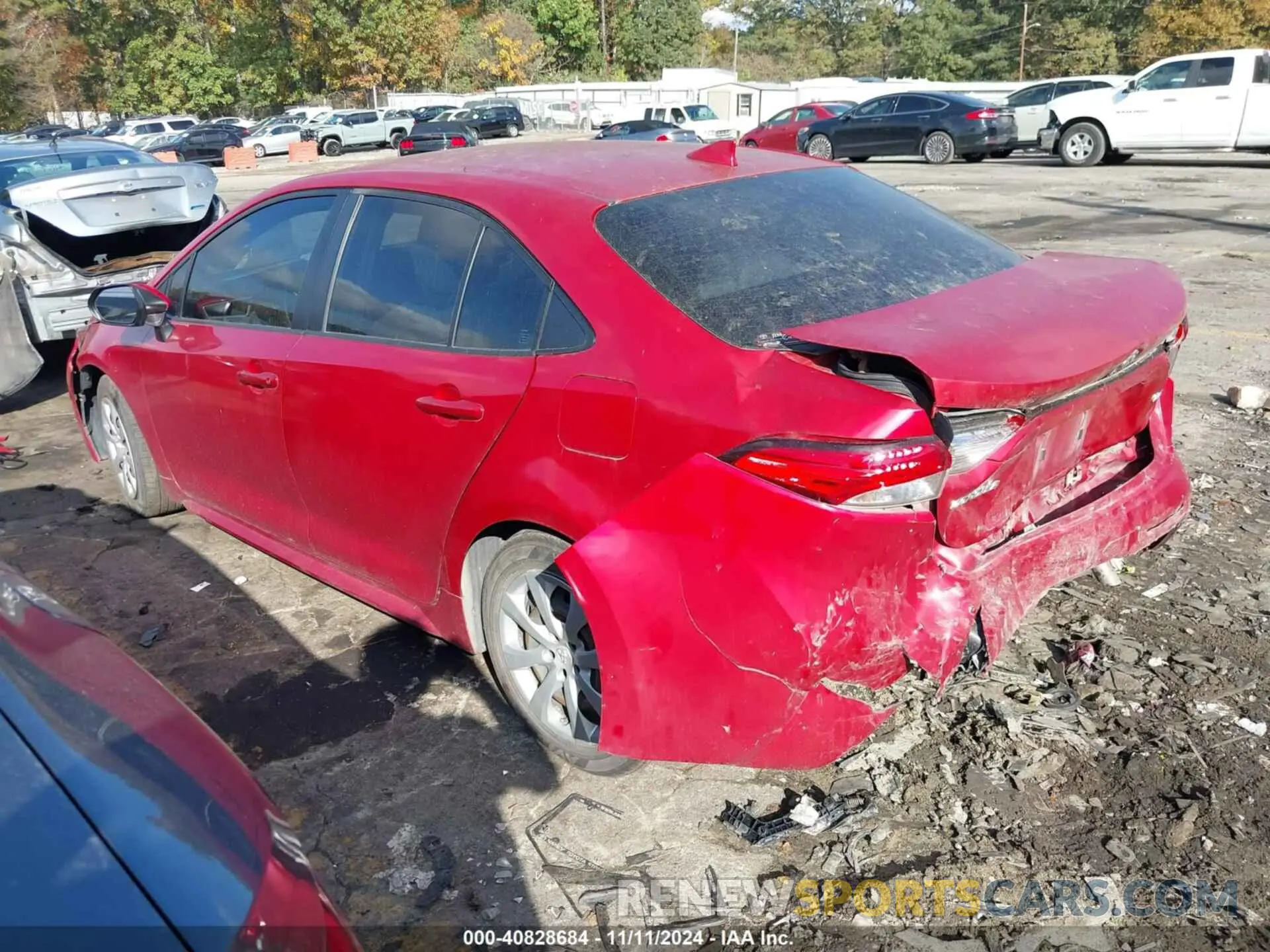 3 Photograph of a damaged car JTDEPMAEXMJ182213 TOYOTA COROLLA 2021