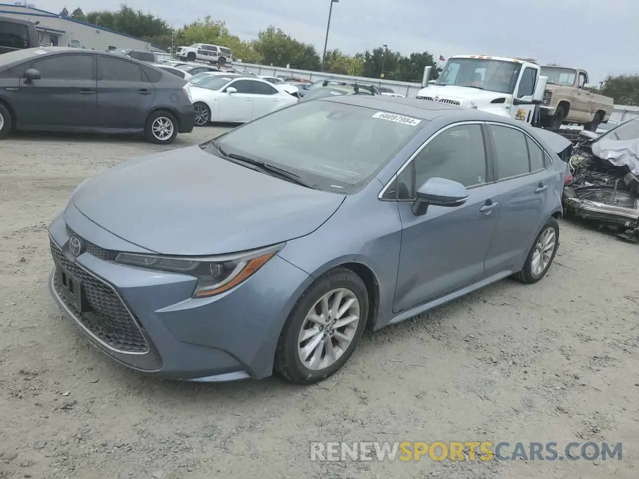 1 Photograph of a damaged car JTDFPMAE0MJ148138 TOYOTA COROLLA 2021