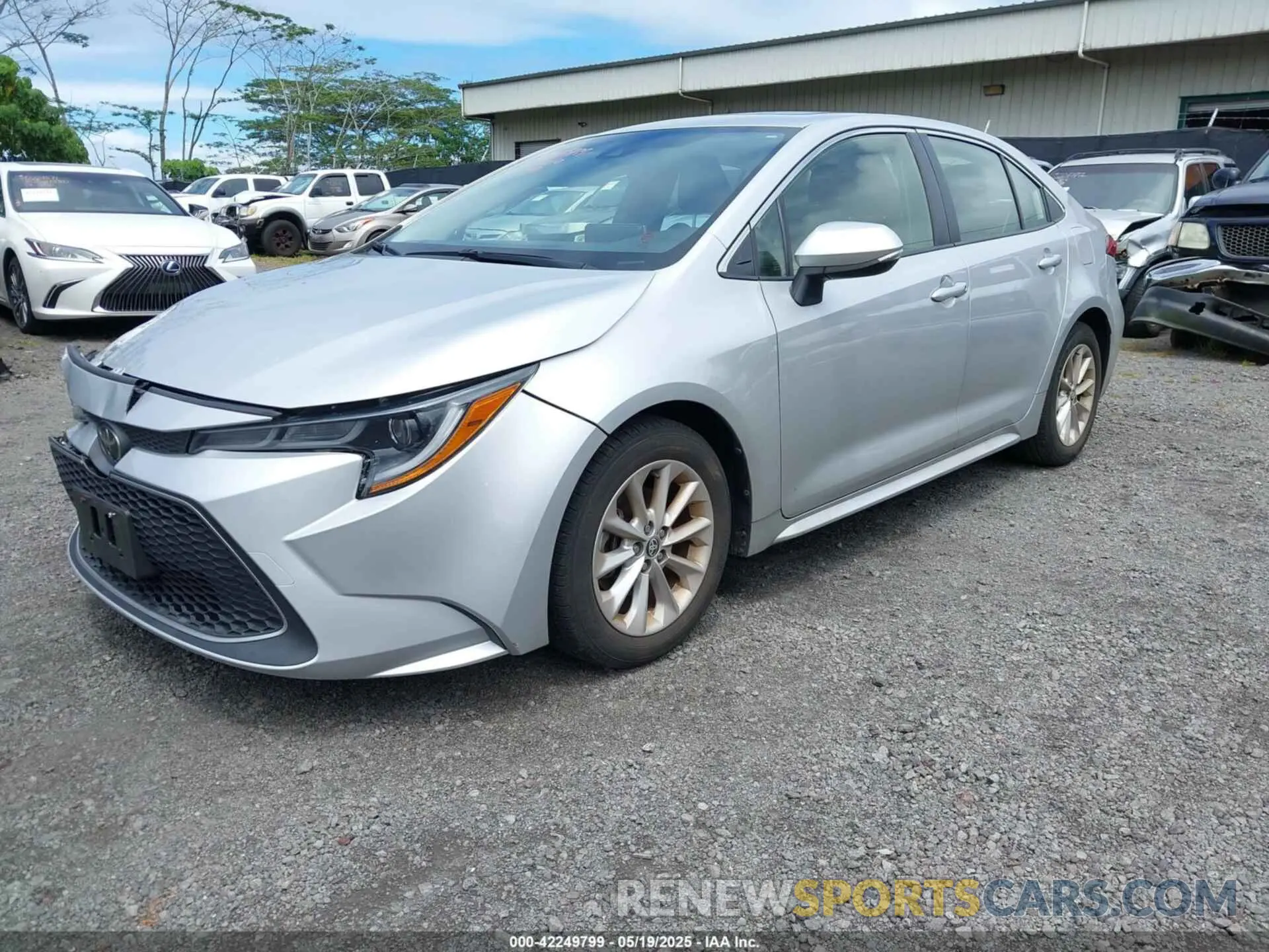 2 Photograph of a damaged car JTDFPMAE4MJ119628 TOYOTA COROLLA 2021