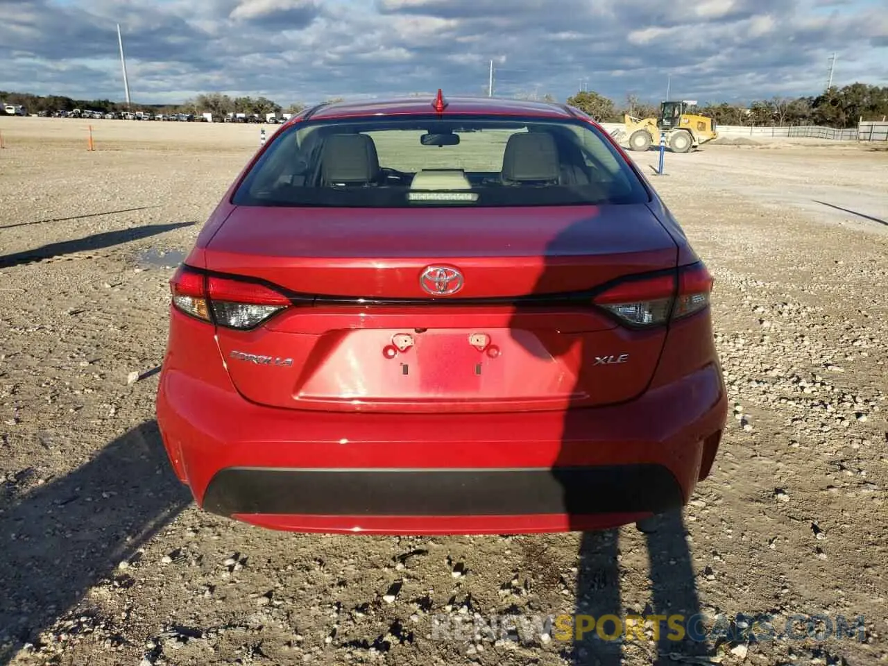 6 Photograph of a damaged car JTDFPMAE5MJ182348 TOYOTA COROLLA 2021