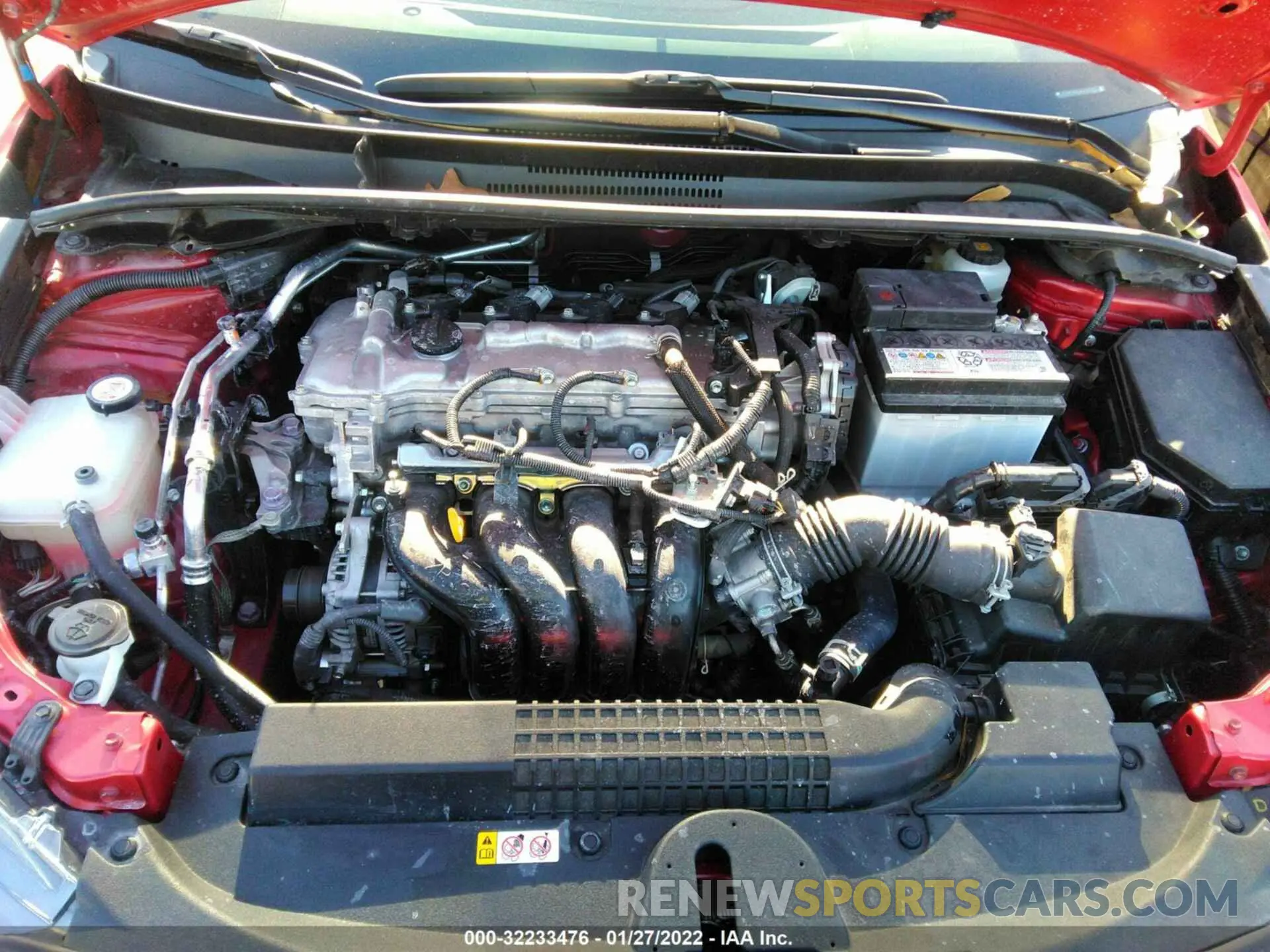 10 Photograph of a damaged car JTDHPMAE0MJ130232 TOYOTA COROLLA 2021