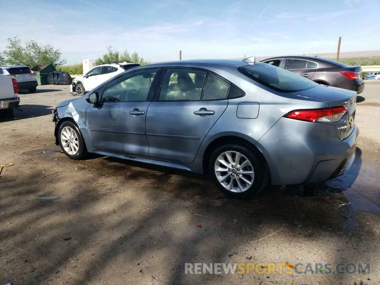 2 Photograph of a damaged car JTDHPMAE3MJ170403 TOYOTA COROLLA 2021