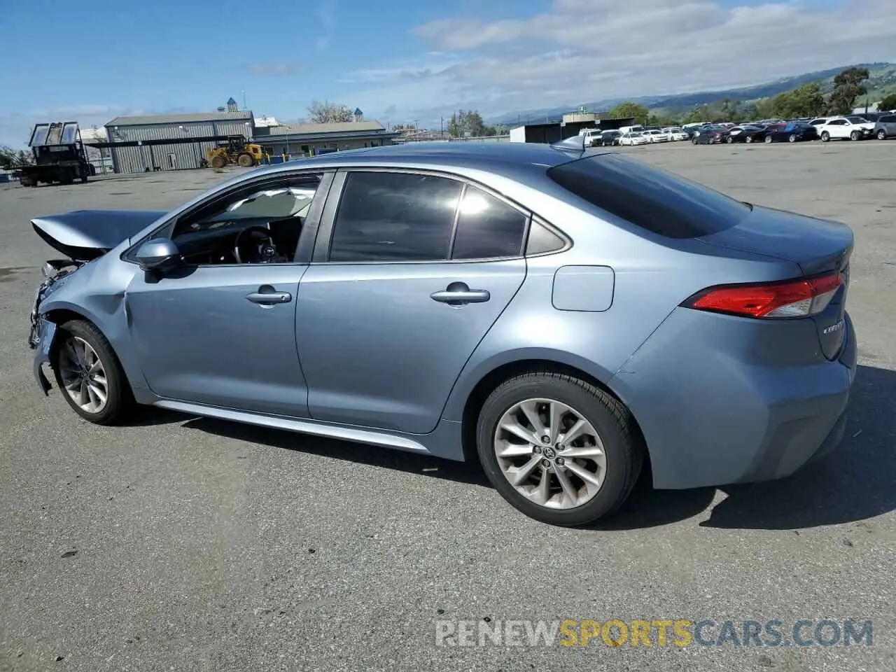 2 Photograph of a damaged car JTDHPMAE8MJ125196 TOYOTA COROLLA 2021