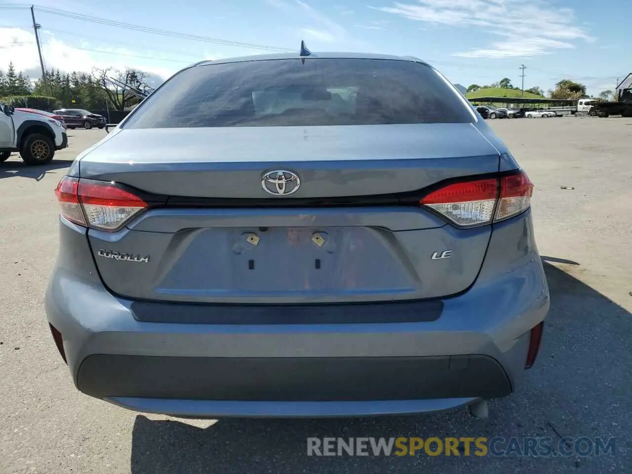 6 Photograph of a damaged car JTDHPMAE8MJ125196 TOYOTA COROLLA 2021