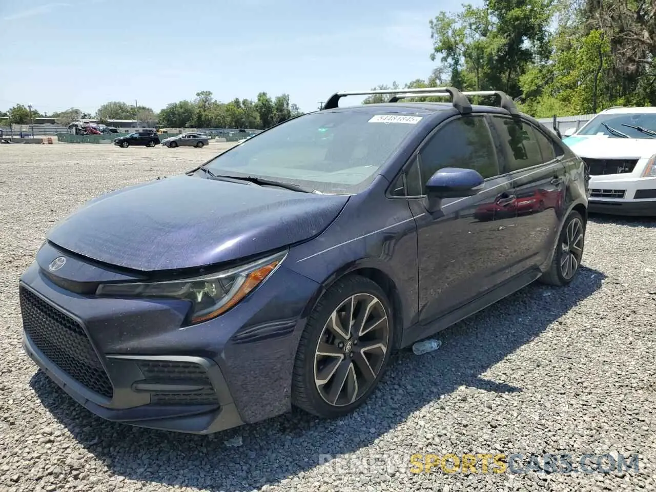 1 Фотография поврежденного автомобиля JTDM4MCE4MJ077782 TOYOTA COROLLA 2021