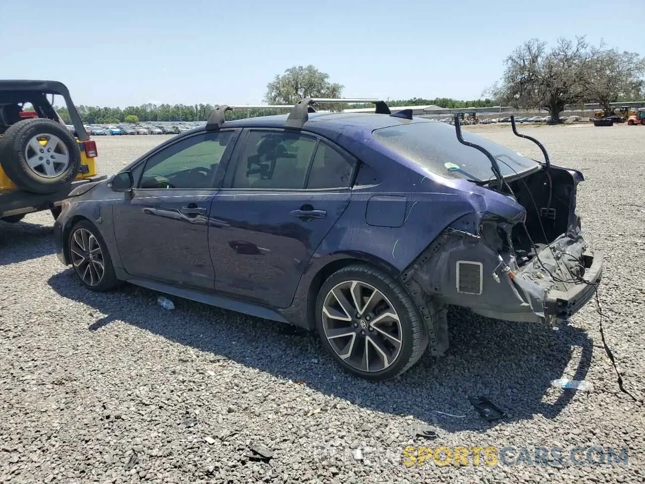 2 Фотография поврежденного автомобиля JTDM4MCE4MJ077782 TOYOTA COROLLA 2021