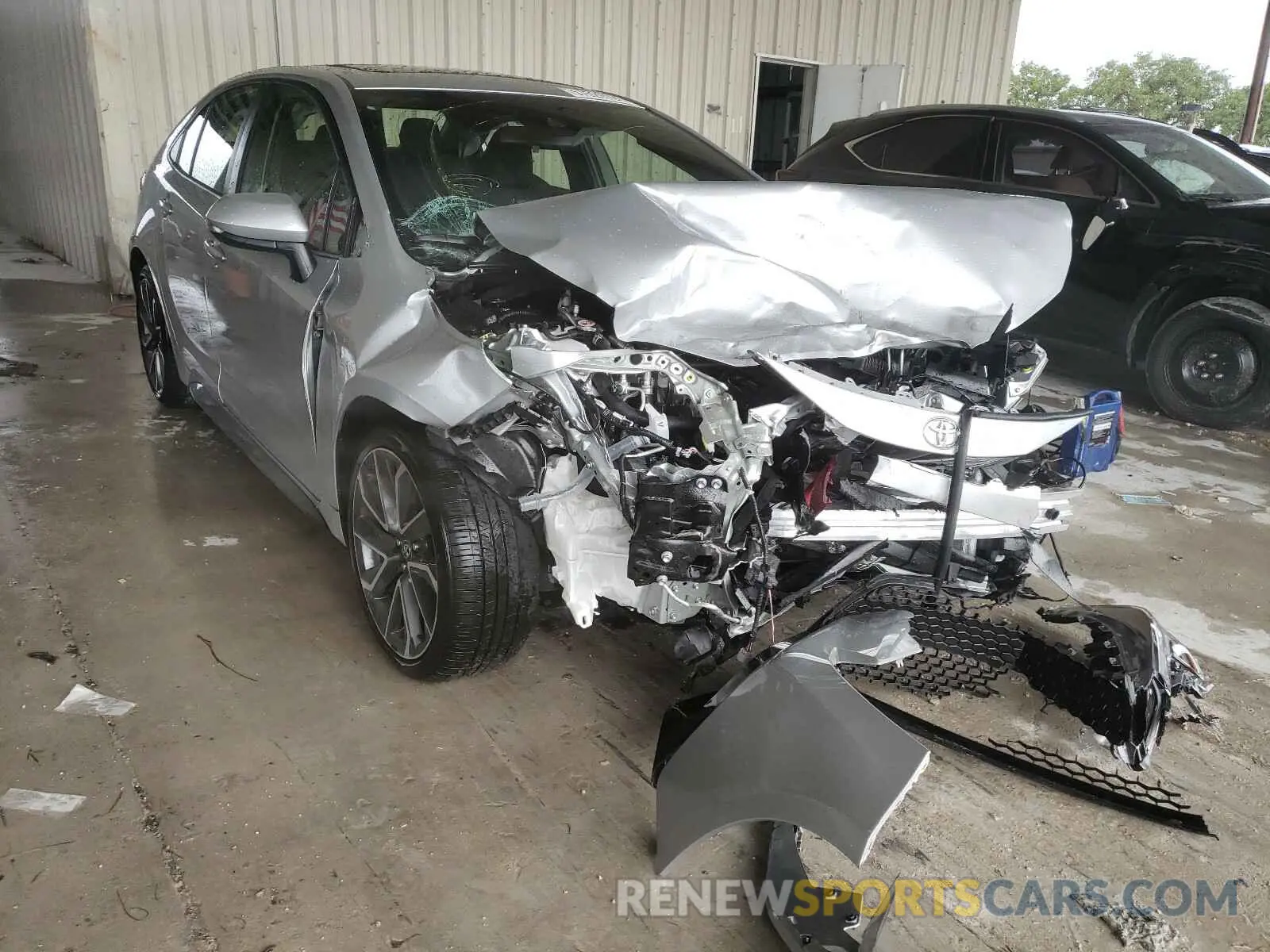 1 Photograph of a damaged car JTDP4MCE1MJ053811 TOYOTA COROLLA 2021