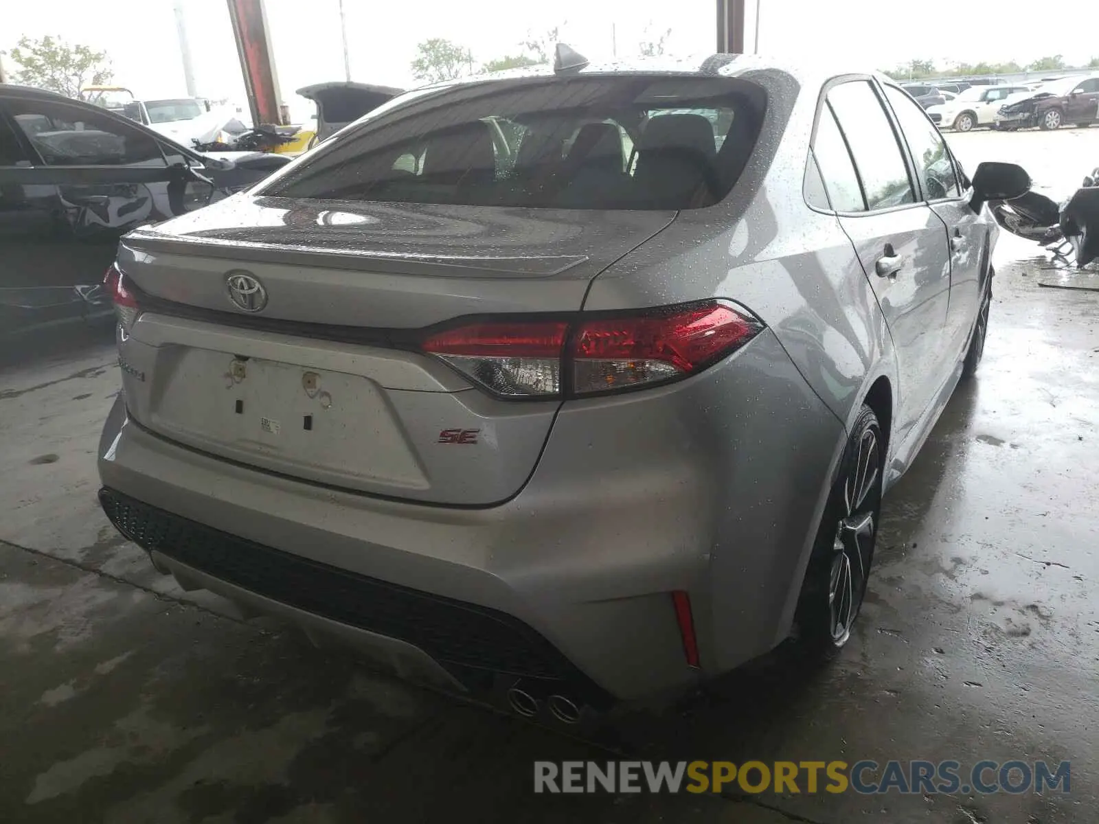 4 Photograph of a damaged car JTDP4MCE1MJ053811 TOYOTA COROLLA 2021