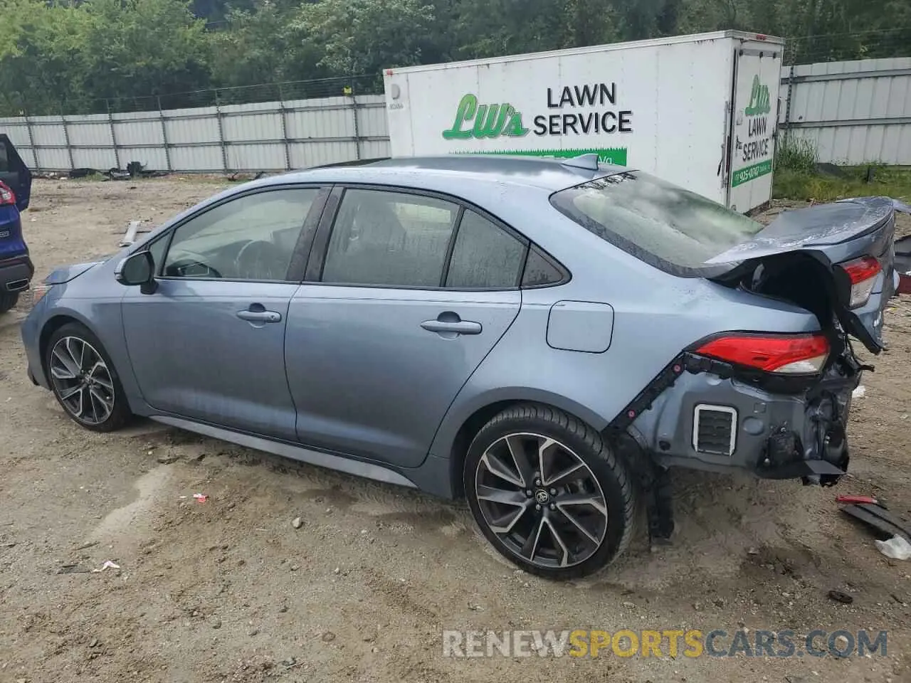2 Photograph of a damaged car JTDP4MCE2MJ054871 TOYOTA COROLLA 2021