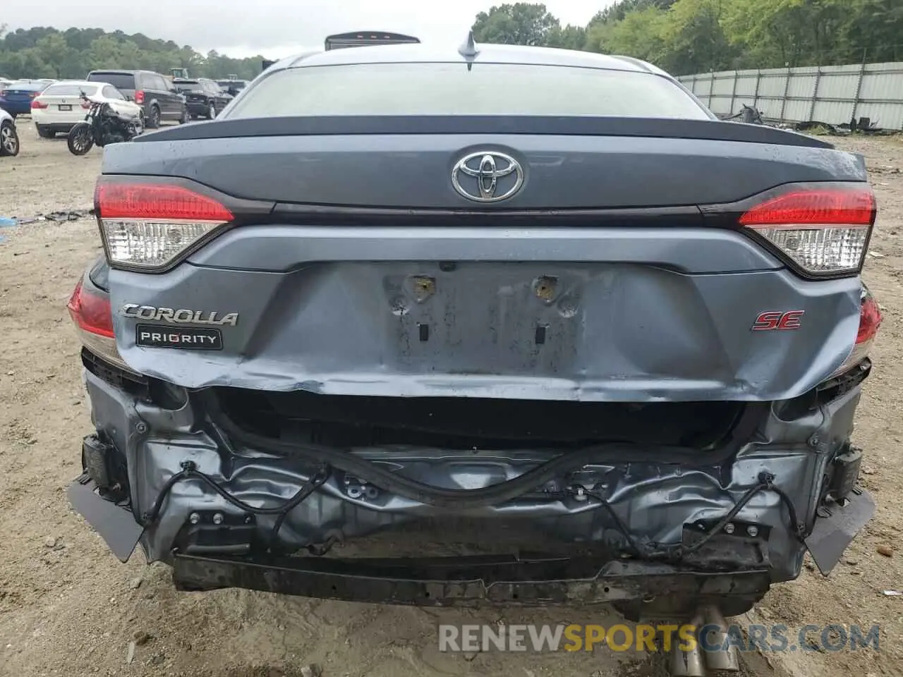 6 Photograph of a damaged car JTDP4MCE2MJ054871 TOYOTA COROLLA 2021