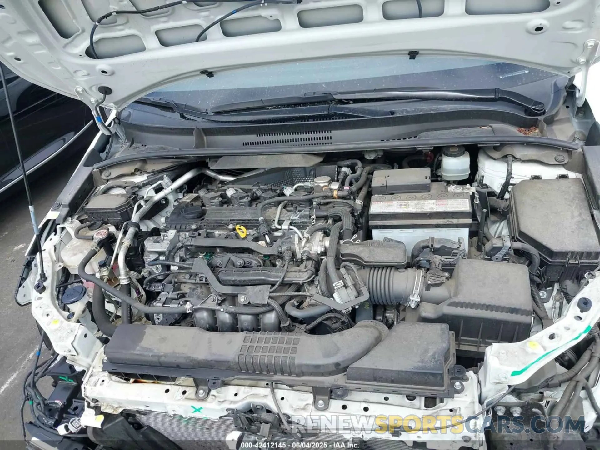 10 Photograph of a damaged car JTDP4MCE2MJ063621 TOYOTA COROLLA 2021