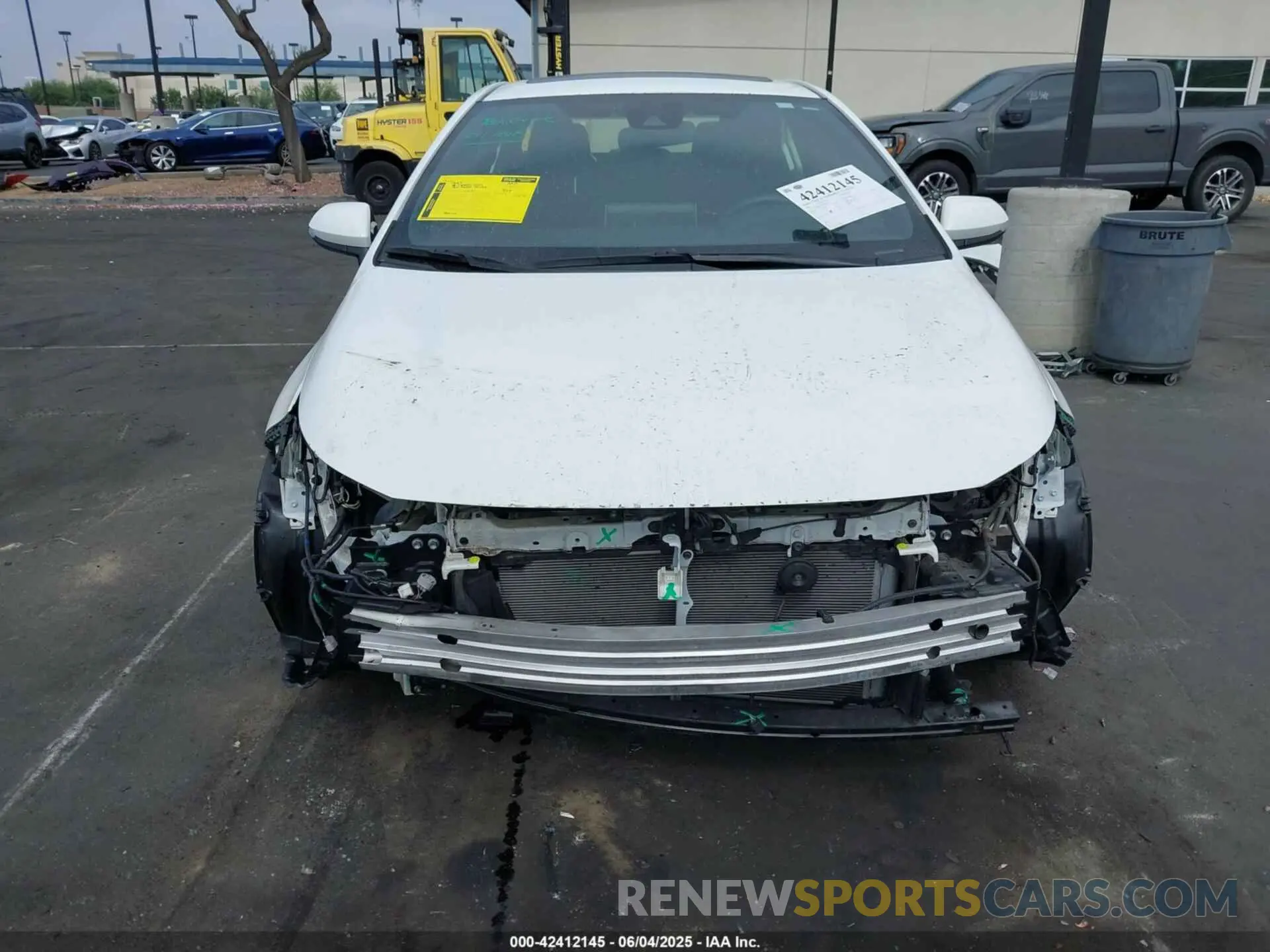 13 Photograph of a damaged car JTDP4MCE2MJ063621 TOYOTA COROLLA 2021