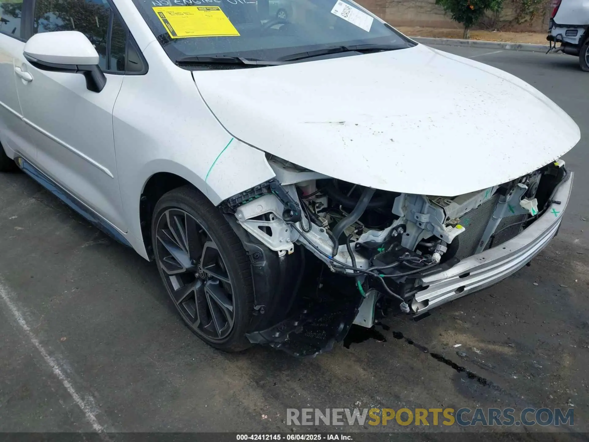 20 Photograph of a damaged car JTDP4MCE2MJ063621 TOYOTA COROLLA 2021