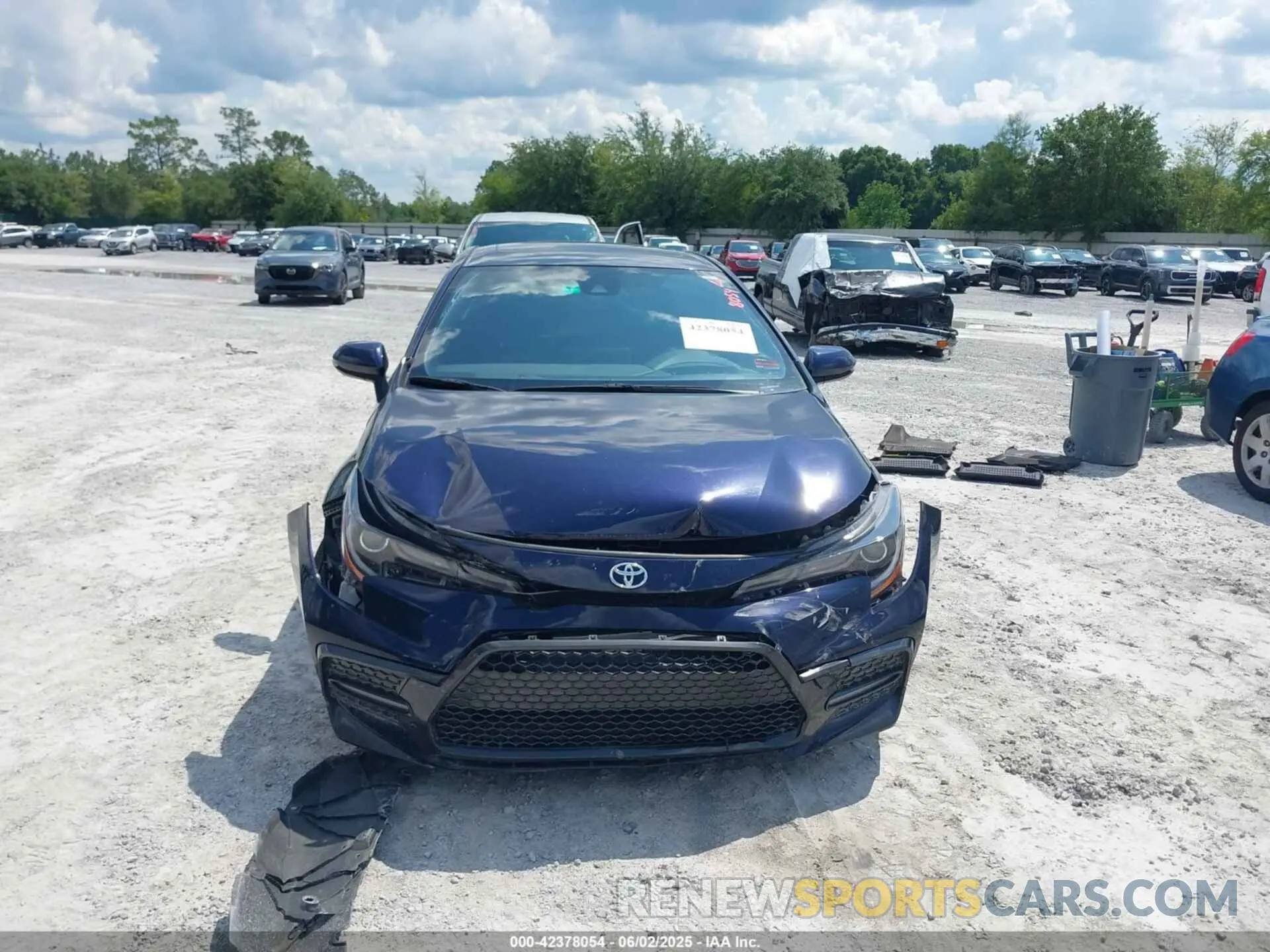 12 Photograph of a damaged car JTDP4MCE2MJ078121 TOYOTA COROLLA 2021