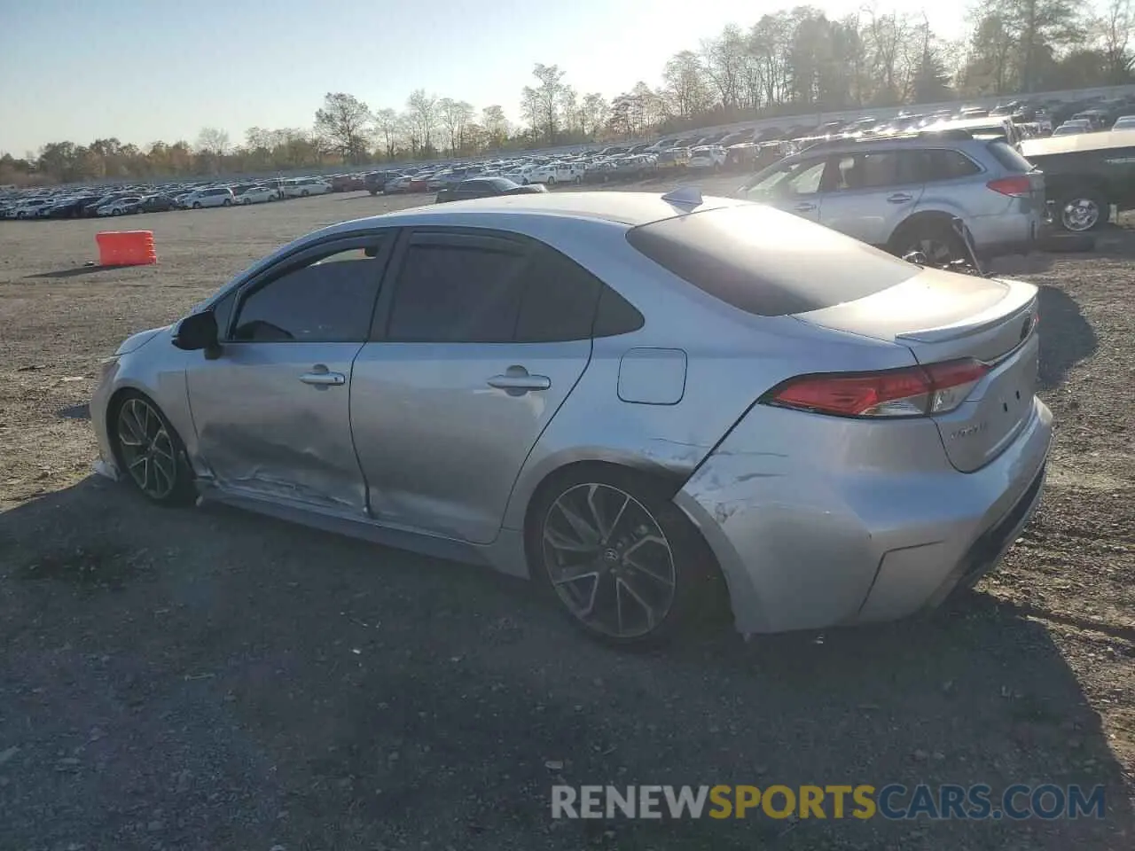 2 Photograph of a damaged car JTDP4MCE3MJ058279 TOYOTA COROLLA 2021