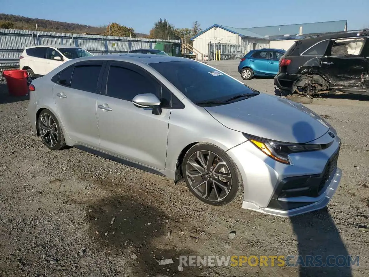 4 Photograph of a damaged car JTDP4MCE3MJ058279 TOYOTA COROLLA 2021