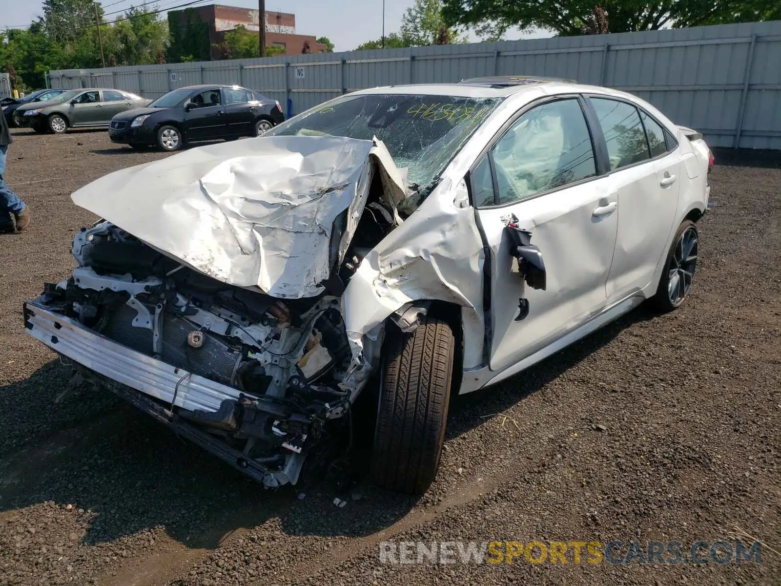 2 Photograph of a damaged car JTDP4MCE4MJ069534 TOYOTA COROLLA 2021