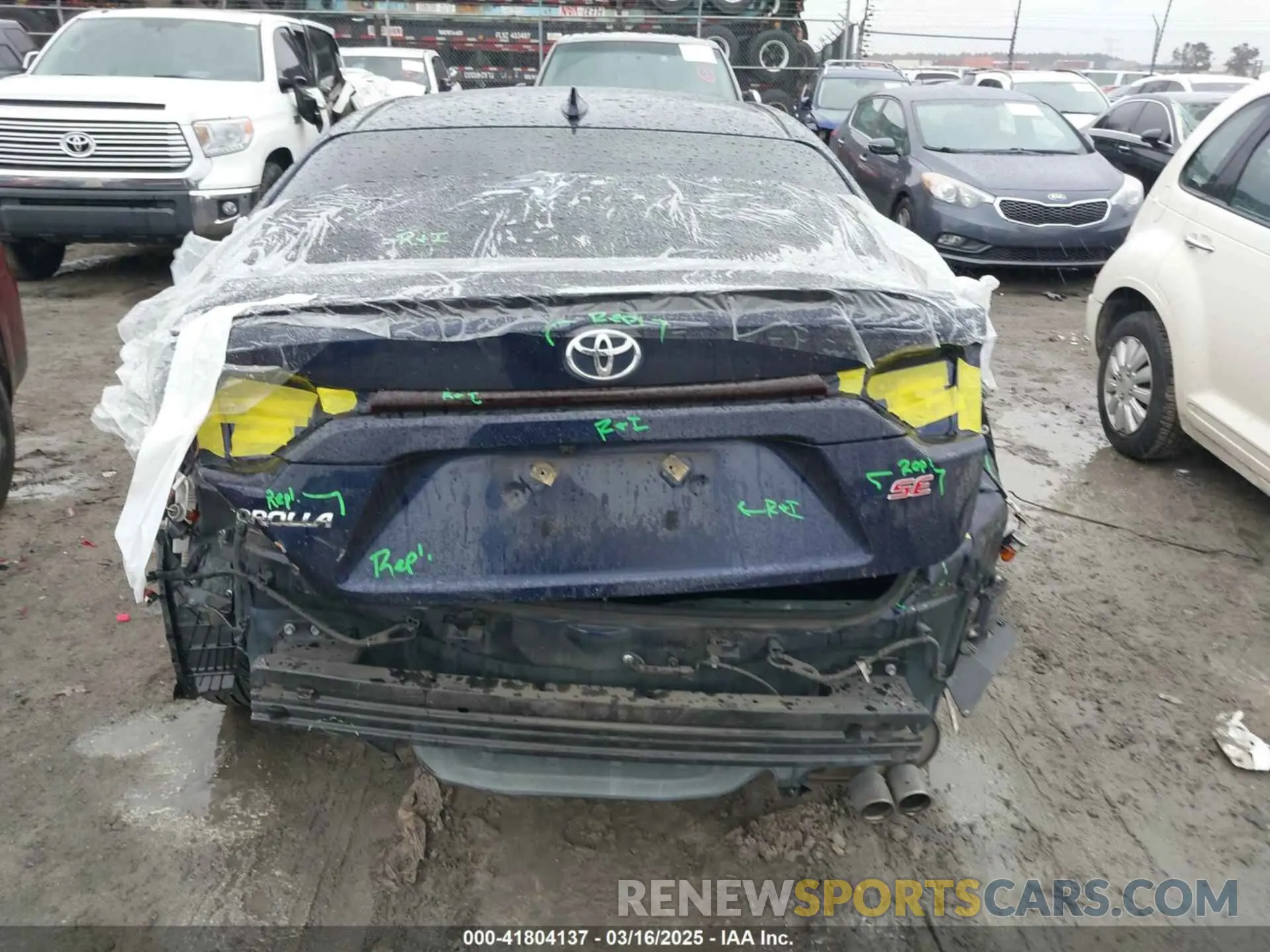 16 Фотография поврежденного автомобиля JTDP4MCE7MJ065672 TOYOTA COROLLA 2021