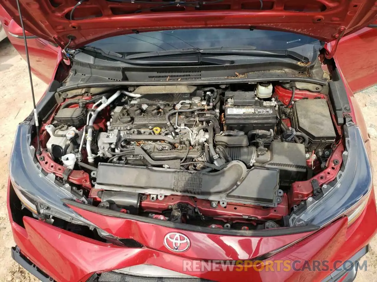 11 Photograph of a damaged car JTDP4MCE8MJ074476 TOYOTA COROLLA 2021