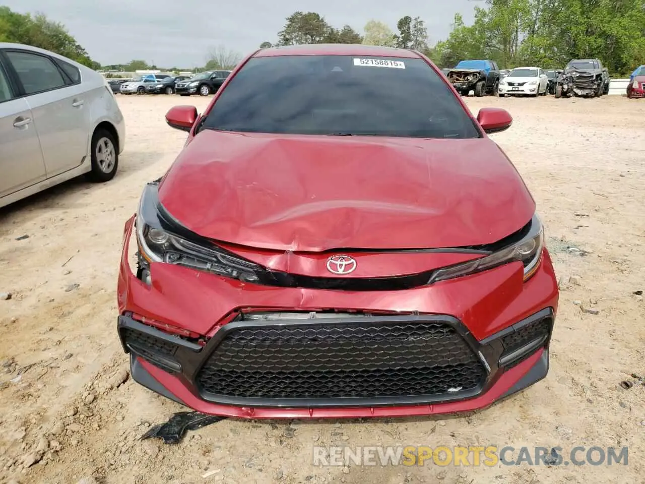 5 Photograph of a damaged car JTDP4MCE8MJ074476 TOYOTA COROLLA 2021