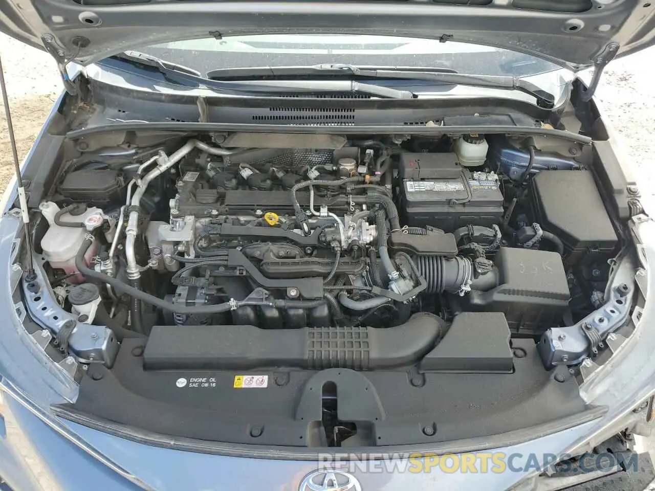 11 Фотография поврежденного автомобиля JTDP4MCE8MJ078124 TOYOTA COROLLA 2021