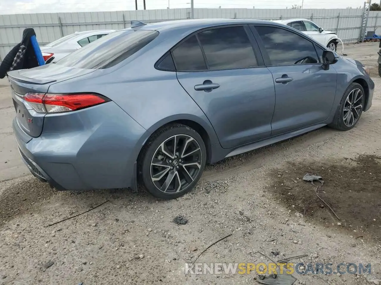 3 Фотография поврежденного автомобиля JTDP4MCE8MJ078124 TOYOTA COROLLA 2021