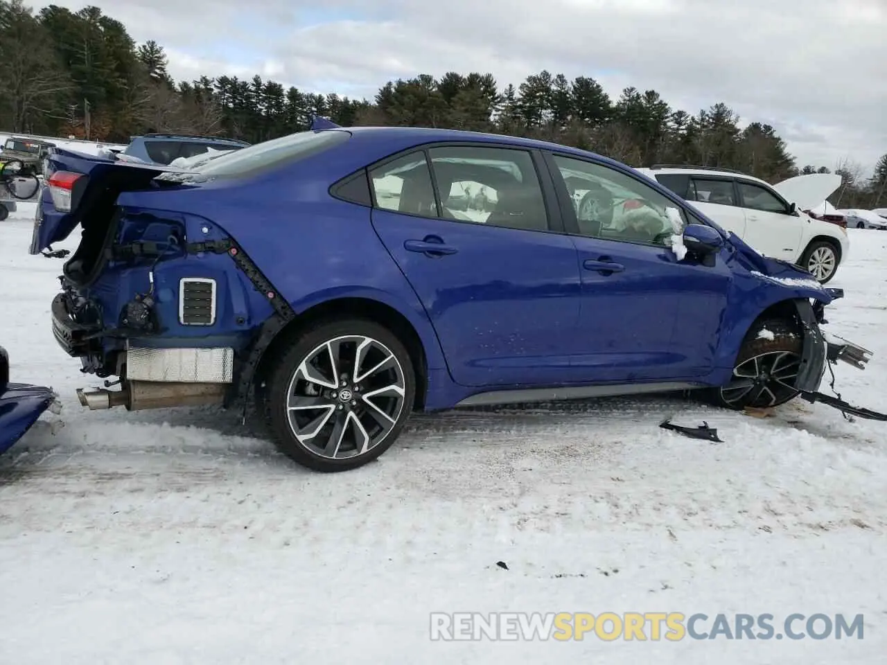 3 Photograph of a damaged car JTDP4MCE9MJ069173 TOYOTA COROLLA 2021