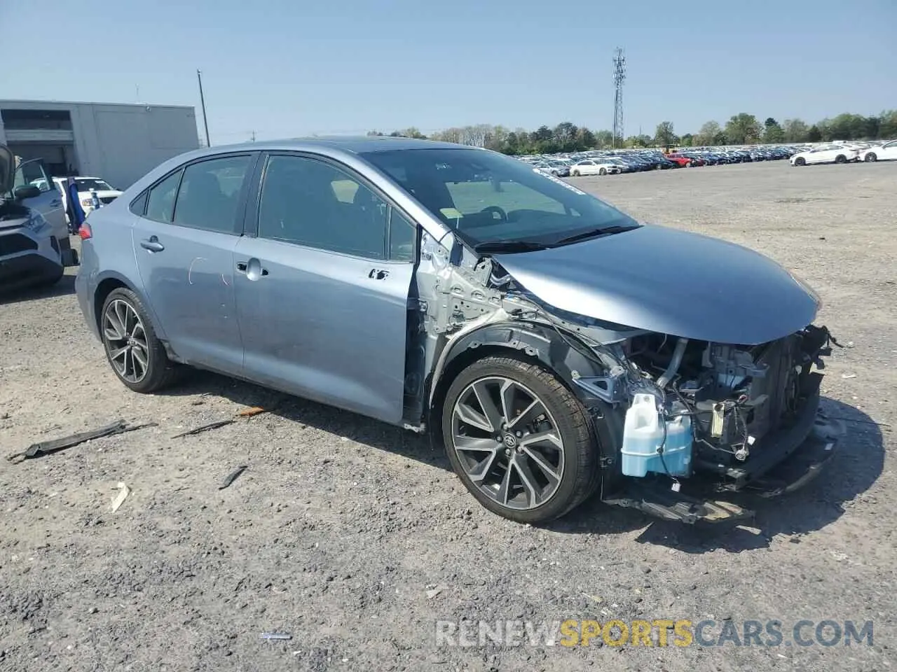 4 Photograph of a damaged car JTDP4MCEXMJ054231 TOYOTA COROLLA 2021