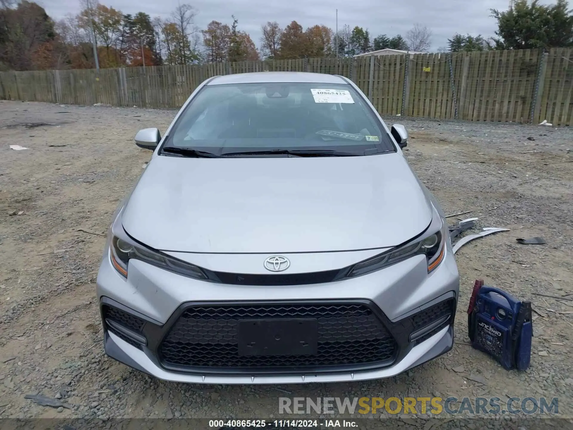 12 Photograph of a damaged car JTDS4MCE0MJ064809 TOYOTA COROLLA 2021