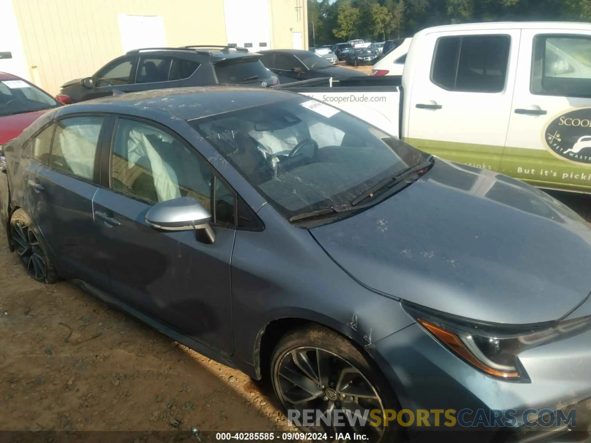 13 Photograph of a damaged car JTDS4MCE0MJ069783 TOYOTA COROLLA 2021