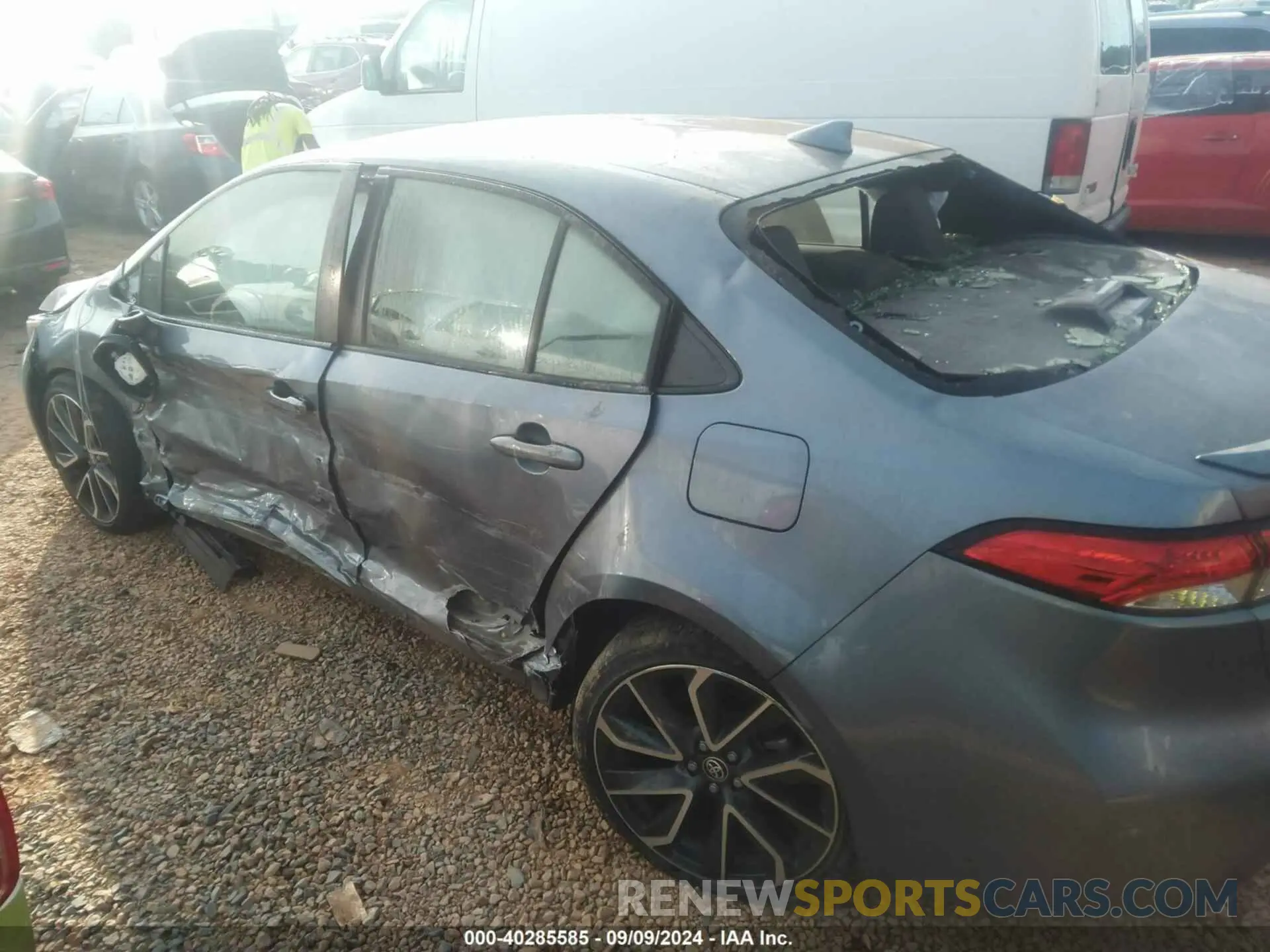 14 Photograph of a damaged car JTDS4MCE0MJ069783 TOYOTA COROLLA 2021