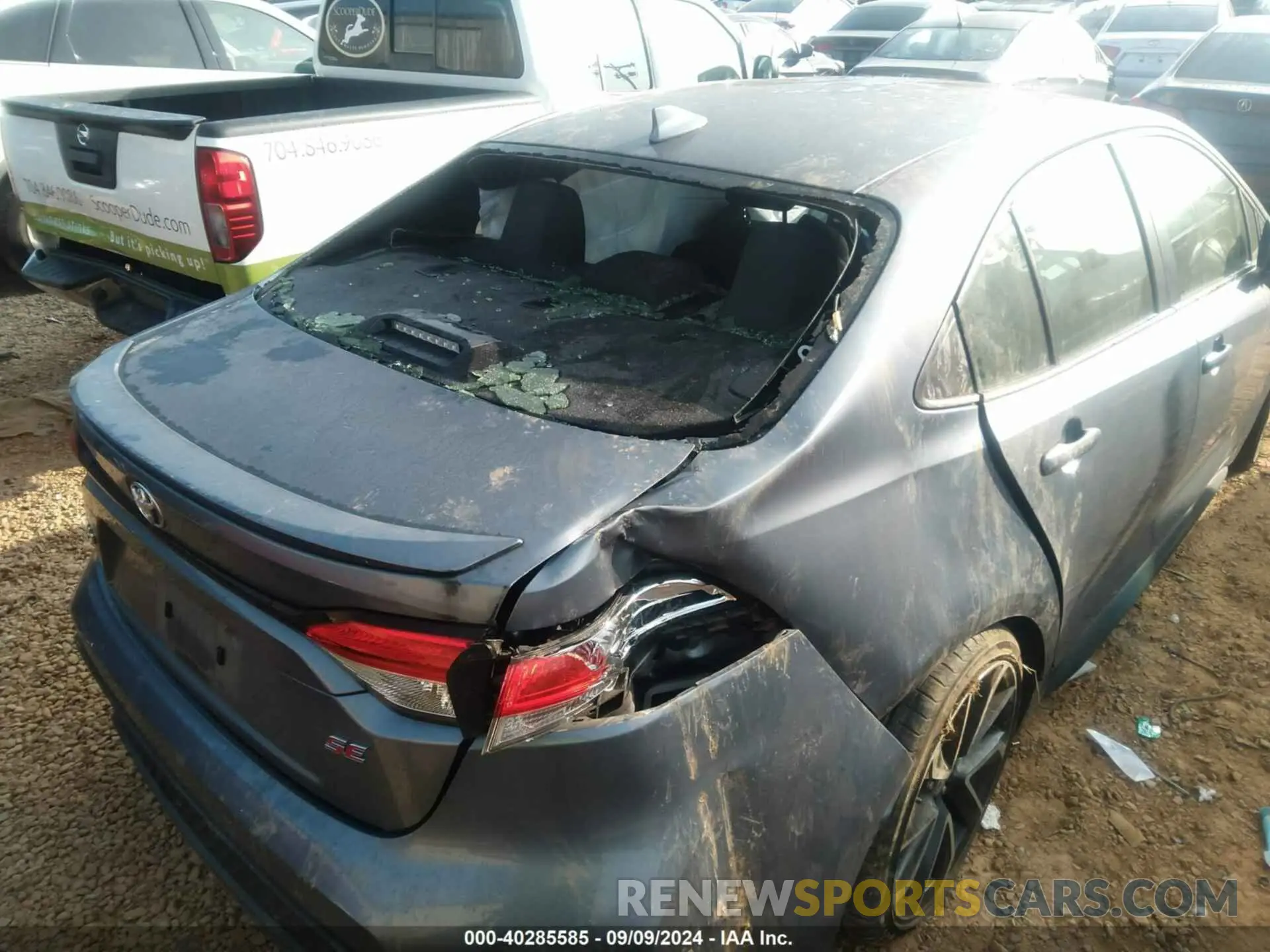 6 Photograph of a damaged car JTDS4MCE0MJ069783 TOYOTA COROLLA 2021