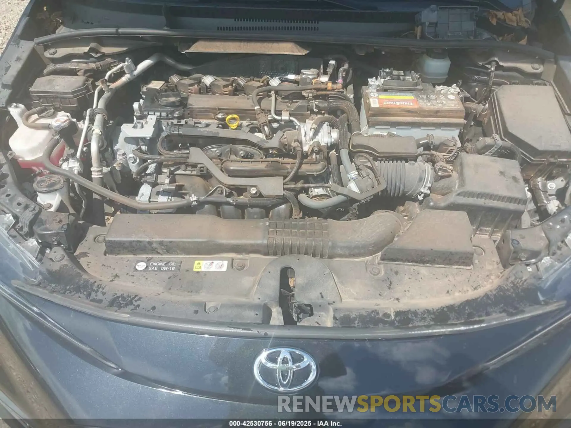 10 Фотография поврежденного автомобиля JTDS4MCE0MJ071324 TOYOTA COROLLA 2021