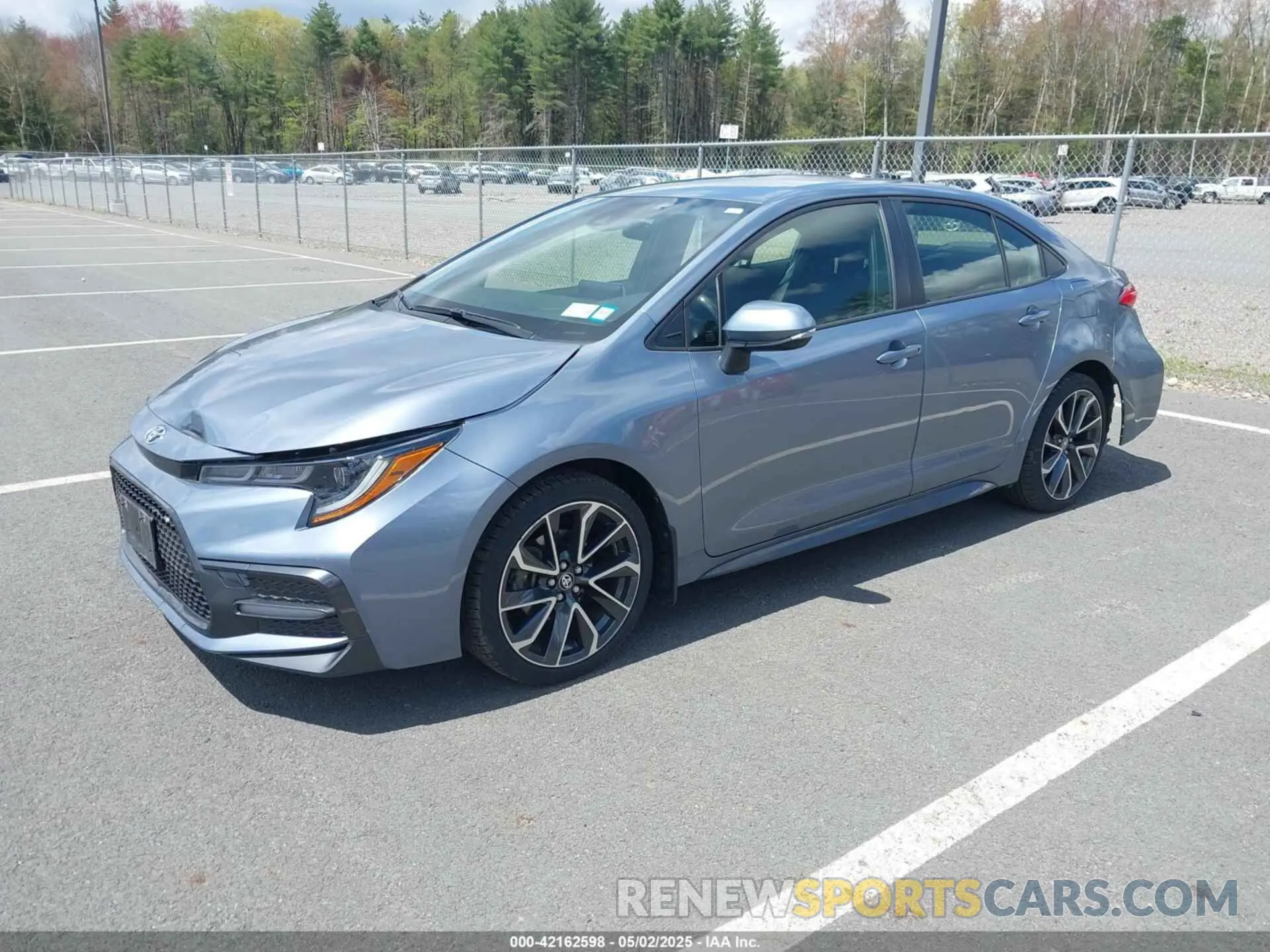 2 Photograph of a damaged car JTDS4MCE0MJ077656 TOYOTA COROLLA 2021