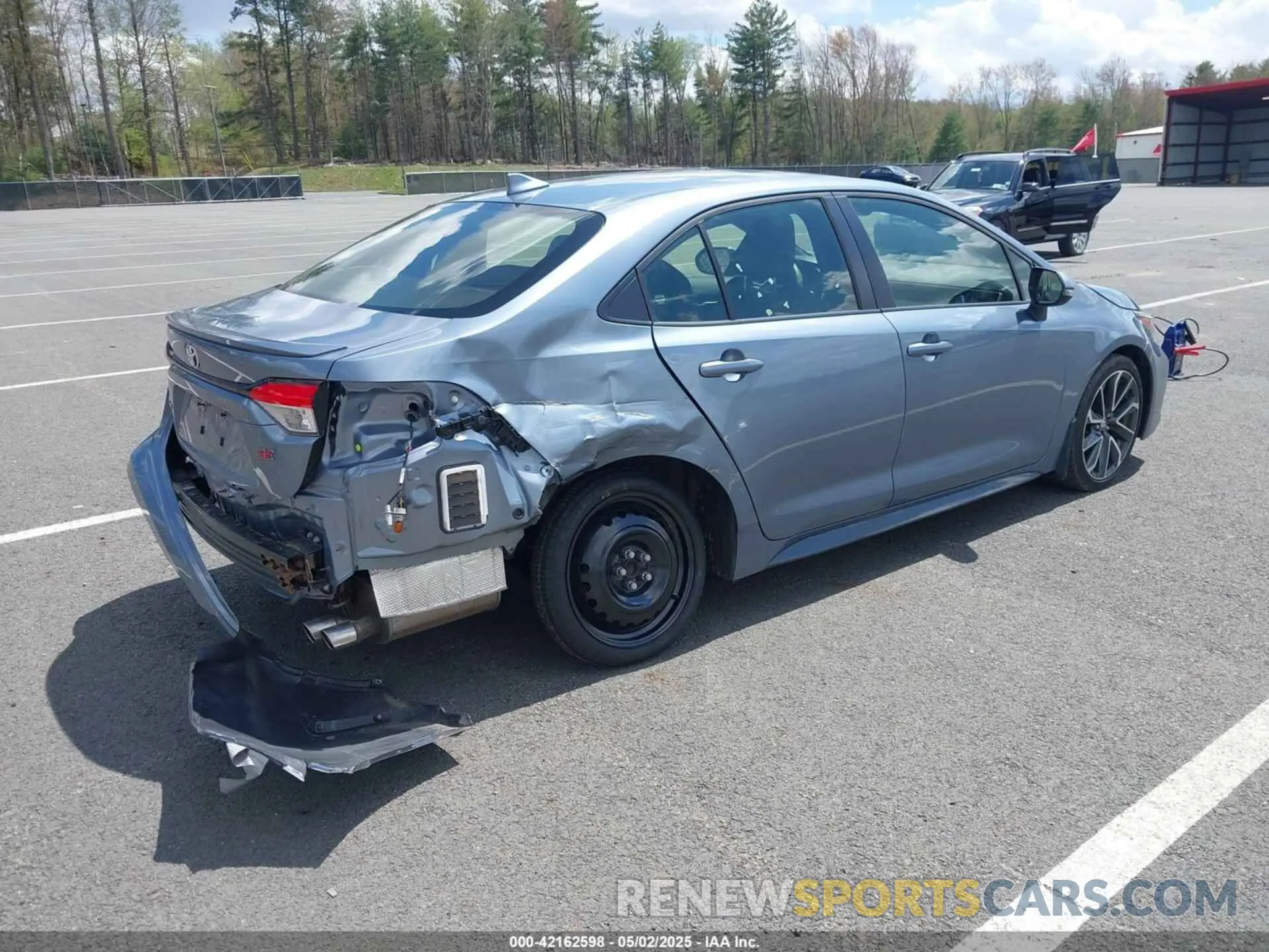 4 Photograph of a damaged car JTDS4MCE0MJ077656 TOYOTA COROLLA 2021