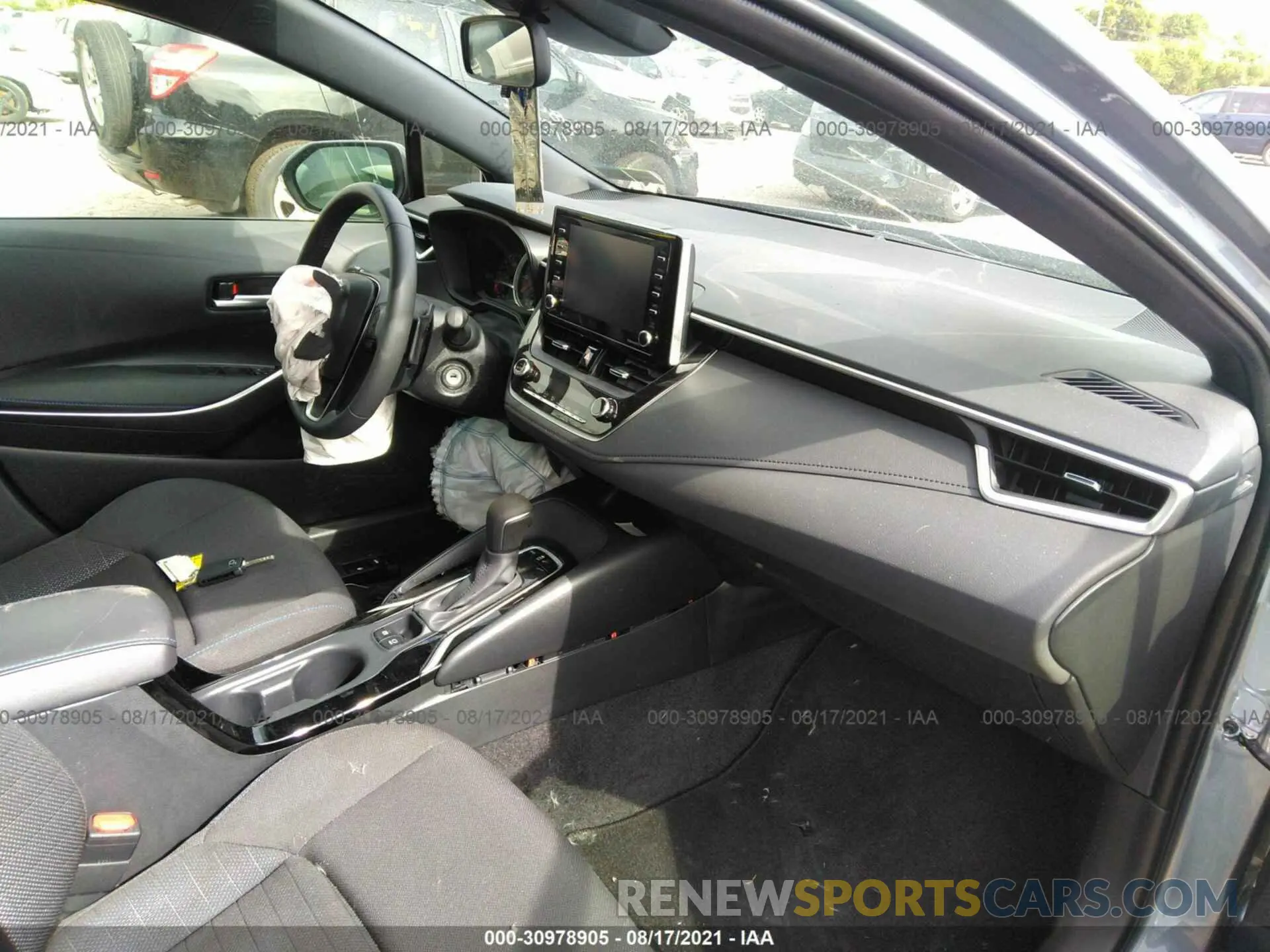 5 Photograph of a damaged car JTDS4MCE1MJ068433 TOYOTA COROLLA 2021
