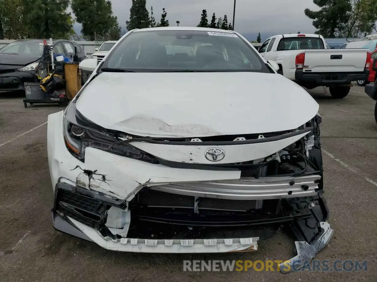 5 Photograph of a damaged car JTDS4MCE1MJ081019 TOYOTA COROLLA 2021