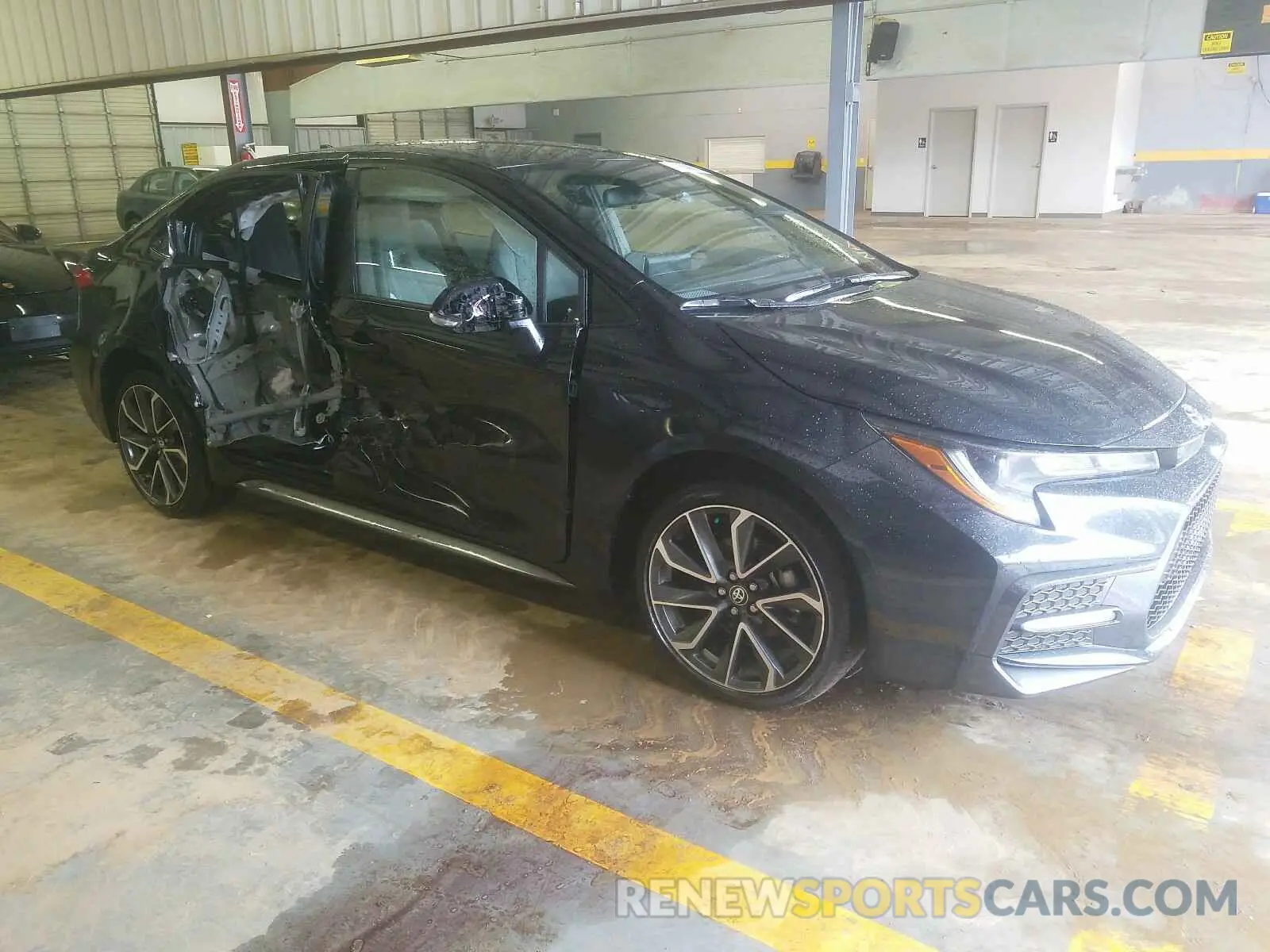 9 Photograph of a damaged car JTDS4MCE2MJ054184 TOYOTA COROLLA 2021