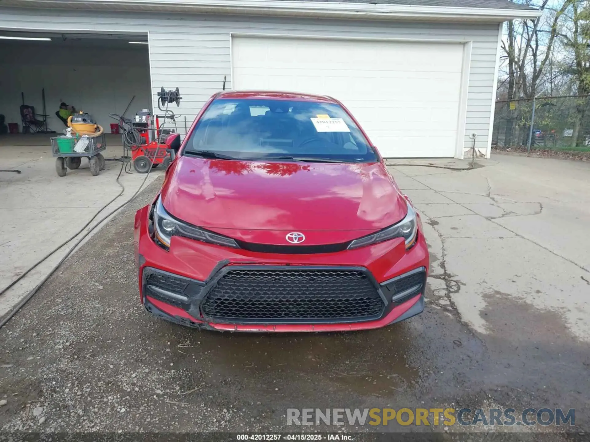 13 Фотография поврежденного автомобиля JTDS4MCE2MJ054525 TOYOTA COROLLA 2021