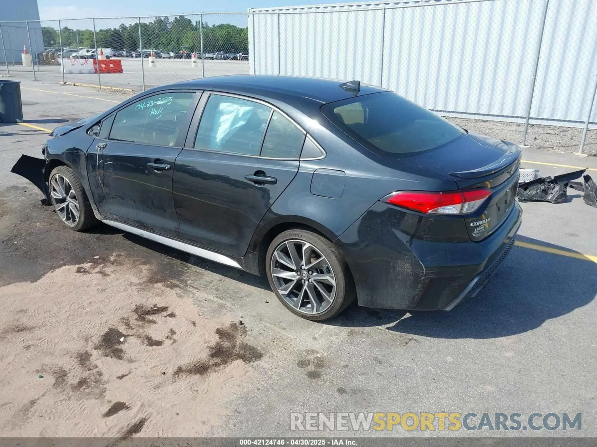 3 Photograph of a damaged car JTDS4MCE2MJ057442 TOYOTA COROLLA 2021